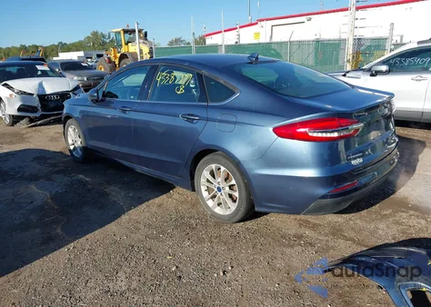 2019 Ford Fusion Se z USA, uszkodzony, nr VIN 3FA6P0HD2KR275312
